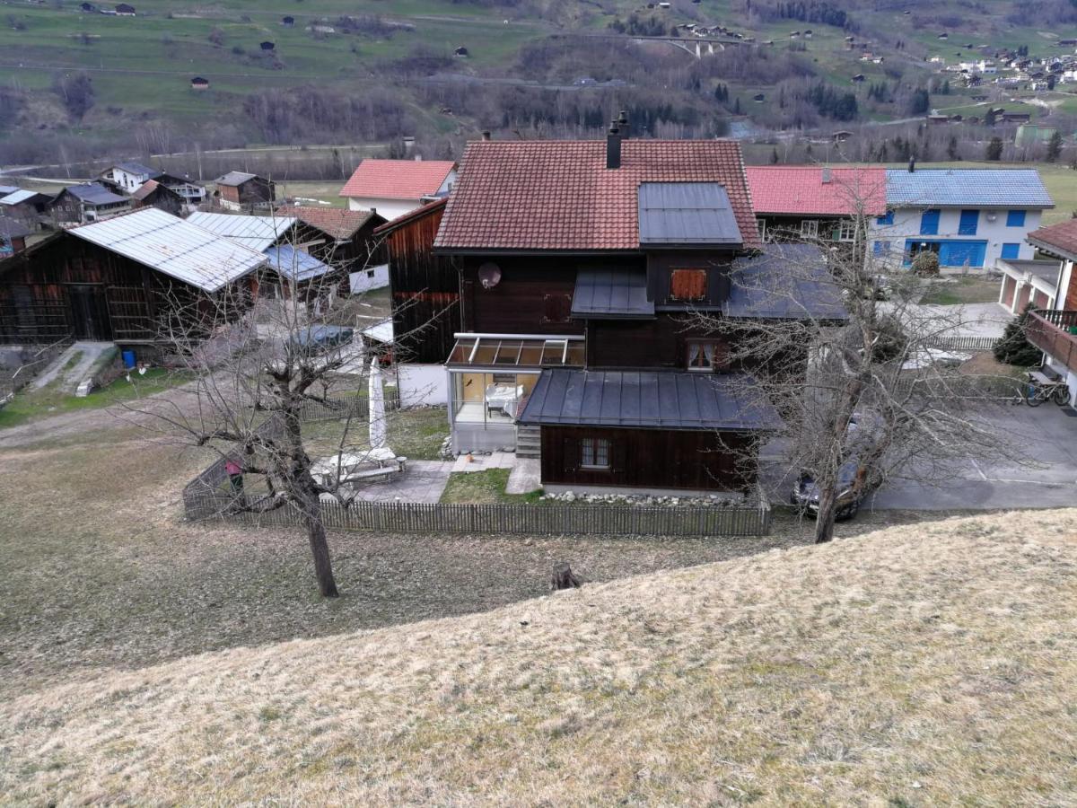 Casa Steilalva - Grosszuegiges Chalet Fuer Erholsamen Familienurlaub Surrein Extérieur photo