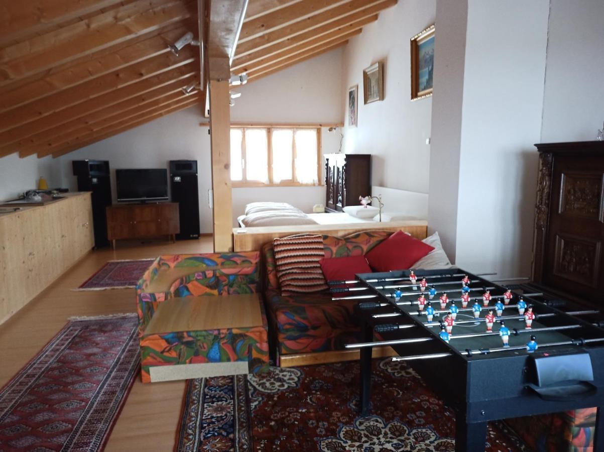 Casa Steilalva - Grosszuegiges Chalet Fuer Erholsamen Familienurlaub Surrein Extérieur photo